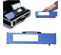 Visor de películas LED industrial, observador de películas para ensayos no destructivos, tamaño de ventana 252 × 67 mm, interruptor de pedal y múltiples ventiladores axiales(100W)