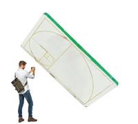 Visor de proporción dorada | Visor de la sección dorada clara, instrumento de composición ica para fotografía y pintura, marco de referencia para orientación armónica, esencial A