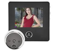 Visor De Puerta Digital De 2,8 Pulgadas Y 0,3 MP, Cámara De Timbre Con Mirilla, Gran Angular De 90 °, Visión Nocturna, Ojo De Gato Electrónico Para La Seguridad De Los Apartamentos Del Hogar