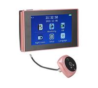 Visor de puerta digital, detección de movimiento PIR, memoria automática, visualización en tiempo real, pantalla de 4,3 pulgadas, visión nocturna infrarroja, timbre, mirilla para