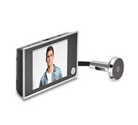 Visor de Puerta Digital, Mini HD Visor de Mirilla de Puerta Digital con Pantalla LCD de 3.5 Pulgadas, Timbre de Video Digital con Ángulo de Visión Súper Amplio hasta 120 °, Orificio de Ojo 720P HD
