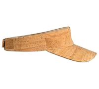 Visor de tenis de corcho | Gorro de corcho | Visera de corcho | Visor Cap de corcho | Visores de corcho | Beige | Natural y sostenible | Unisex, beige, M