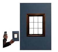 Visor de ubicación al Aire Libre: Accesorios de fotografía con Vista de Ventana, Marcos de imágenes Reutilizables, Herramienta fotográfica Creativa portátil | Lugares emblemáticos de la Ciudad