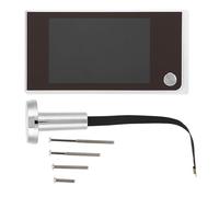 Visor digital LCD de 3,5", visor de puerta para el hogar inteligente con ángulo amplio de 120 grados, ojo de gato electrónico con pantalla a color para la seguridad de la puerta pr