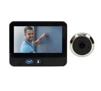 Visor electrónico inalámbrico PNI EV431, Pantalla LCD de 4,3 Pulgadas, 3 MP, ángulo de visión de 120°, batería de 5000 mAh y aplicación Tuya.