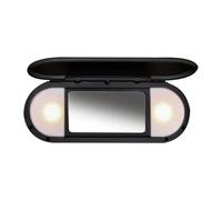 Visor Mirror Cover Replacement, Vanity Makeup Mirror Protector, Interior Vehicle Accessory For Left And Right Side Truck Car, Sturdy Scratch-Resistant Material With Easy Installation, Travel And Roads