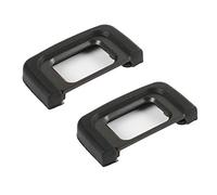 Visor ocular D5500 D3500 para cámara Nikon D5600 D5500 D5300 D3500 D3400 D3300, Sustituye a Nikon DK-25 (paquete de 2)