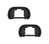Visor ocular JJC Eye Cup para cámara Sony a7 a7 II a7 III a7R a7R II a7R II a7R III a7S a7S II a9 a58 a99 II sustituye a Sony FDA-EP18 Eyecup -2 unidades