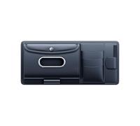 Visor Organizer, Truck Sun Visors Storage Bag, Auto Interior Accessory Pouch with Sunglasses and Eyeglass Holder Clip, Convenient Organizer for Cars, and Vehicles