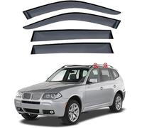 Visor Protectores de Ventana para BMW X3 E83 2003-2009, Deflectores De Lluvia Y Sol Viseras Coches Visor de Ventana Recambios de automóvil