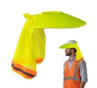 Visor Solar para Casco de Seguridad con Protector de Ajustable Ajustable de Bordes completos, Aguas Anti-UV Transpirables para Pesca Facial Actividades al Aire Libre