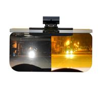 Visor, Sun Visor Extension Windshield, Anti-Glare Sunshade and Goggles Shield, 13,58 x 6,5 pulgadas Mirror for Night Driving, Fit SUV, Truck, Sedán, Automotive Interior Driver Accessory