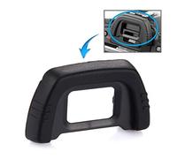 Visores, DK-21 Estilo Cámara de Goma Taza Ocular Ocular Visor del Ocular para Proteger la luz parásita y Ver el Visor para Nikon D100 / D200 / D90 / D80 / D70S / D70 / D60 (Negro)