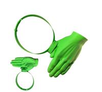 Visors for Women, Funny Headband, 7.87x3.94x2.36 Inches Sun Hat, Hand Shaped Accessory, Outdoor Supplies, Best Usage Accessories for Beach Summer Travel Golf Hiking Gardening Pool Cruise Trip Sports