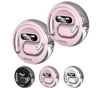 Visound Drift - Invisible Earbuds, Comfortable Fit LED Power Display, for Sleeping, Working, Hiking (2-PCS Pink)