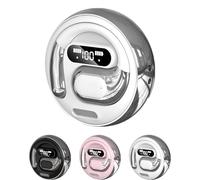 Visound Drift - Invisible Earbuds, Comfortable Fit LED Power Display, for Sleeping, Working, Hiking (White)