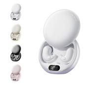 Visound Drift - Invisible Earbuds, Noise Cancelling Headphones for Sleeping, Light-Weight Noise Blocking, Comfortable Fit LED Power Display, Invisible Earphones for Sleeping, Working (White)