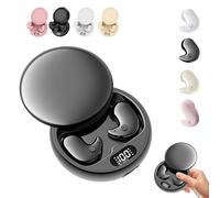 Visound Drift - Invisible Earbuds, VisionBeam Ear Buds, Comfortable Fit, Light-Weight Noise Blocking, LED Power Display, Invisible Earphones, for Sleeping, Working, Travel (Black)