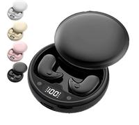Visound - Invisible Earbuds, Invisible Sleep Wireless Earphone, Sleep Earbuds for Side Sleepers, Comfortable Fit LED Power Display, for Sleeping, Working, Hiking (Black)