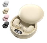 Visound - Invisible Earbuds, Invisible Sleep Wireless Earphone, Sleep Earbuds for Side Sleepers, Comfortable Fit LED Power Display, for Sleeping, Working, Hiking (Skin)