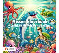 Vissen kleurboek voor kinderen 4-8 jaar: Ontdek en kleur de mooiste vissen en zeedieren