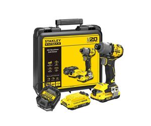Visseuse a impacts - stanley - sfmcf830d2k-qw - 203 nm - 18v - 2 batte