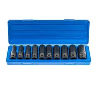 Visseuse à percussion 1/2 "- 10 pièces-visseuse à percussion à air comprimé schlagnuss schlagschraubernuss krafteinsatz vigueur douilles clé à douille utilisation werkzeug gorge à billes