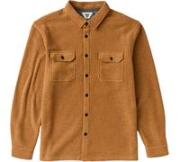 Vissla - Camisas - Looper Terry Eco LS Shirt Rubber - Talla M - Marrón Marrón M