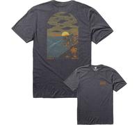 Vissla - Camisetas - Cliffside Comp Lite Eco Drirelease SS Tee Black Heather - Talla M - Negro Negro M