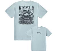 Vissla - Camisetas - Paddle Out Cosmic Wash SS Tee Coastal Blue de Algodón - Talla L - Azul Azul L