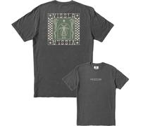 Vissla - Camisetas - Serpents Cosmic Wash SS Tee Phantom de Algodón - Talla L - Negro Negro L