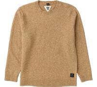 Vissla - Jerséis - Presley Crew Neck Sweater Dark Sand de Lana - Talla L - Marrón Marrón L