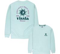 Vissla - Sudaderas - Bright Ideas Eco Fleece Crewneck Agave - Talla L - Azul Azul L