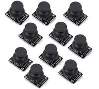 VISSQH 10pcs XY Dual Axis Joystick Breakout Module PS2 Joystick Game Controller for Arduino