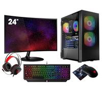 VIST Ordenador Ryzen 5 3600 - RAM 32GB - RTX 3050 - SSD 1TB m.2 - WiFi - LCD 24 - Windows 11 Pro