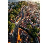 Vista AéRea De La Ciudad Puzzle 1000 Piezas, Rompecabezas Adultos Puzzle, Desafiante Puzzles de Decoración Juego de, Juego Educativo para Toda la Familia, para Regalo Decoración FNKL7-170