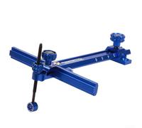 Vista de arco recurvo 5-Pin Aluminio sin herramientas Ajustar (azul)