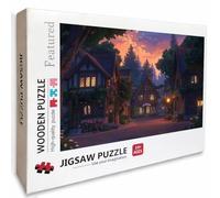 Vista De La Calle Puzzle de 6000 Piezas para Adultos, Puzzle Madera con Caja 179x105cm, Rompecabezas Adultos de Alta Dificultad, DIY Juego de Rompecabezas, Pasatiempo Creativo, Regalo, (Casa) 4-1694