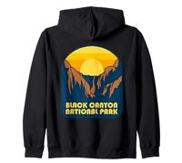 Vista del Atardecer Vintage del Parque Nacional Deep Gorge Sudadera con Capucha