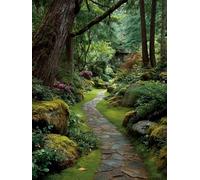 Vista Diamond Painting, 5D Diamond Painting Adultos Planta, DIY Kit Manualidades Adultos, 5D Punto de Cruz Cuadro Diamante, DIY Pintura de Diamante Kits, Home Decoration, Regalo Decor 100x135cm 4-7613