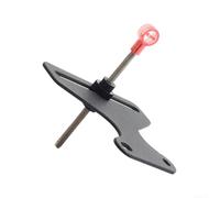 Vista en forma de T de arco recurvo con ajuste de tornillo de pulgar para mayor precisión