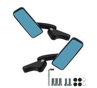 Vista posterior Vidrio Modificado Accesorios Scooter Rectángulo Espejo retrovisor Reflectante