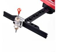 Vista profesional de arco recurvo en forma de T con pin ajustable para práctica de objetivo de caza, control de altura de engranaje de gusano suave para arqueros zurdos y diestros, color negro