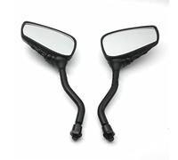 Vista trasera lateral 1 Par De Espejos Retrovisores Mano Calavera Motocicleta Para Kawasaki Para Vulcan VN 700 750 800 900 1500 1600 1700 2000 Classic(Nero)