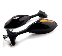 Vista trasera lateral 1 Par De Espejos Retrovisores Para Motocicleta Con Intermitentes Para Yamaha FZR600 1989 1990 1991 1992 1993 1994 1995 1996 1997 1998 1999