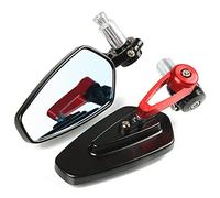 Vista trasera lateral Espejos Retrovisores Para Motocicleta Redondos De 7/8" Espejo Lateral Para Para BMW F800GS F700GS 2013-2018 2014 2015(Rosso)