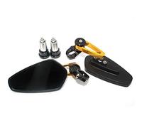 Vista trasera lateral Para BMW S1000RR S1000XR S1000R HP4 RNINET G310R G310GS F800R F750GS, Empuñaduras De Manillar CNC Para Motocicleta, Espejos Retrovisores Laterales(Gold)