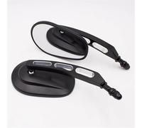 Vista trasera lateral Para Harley Switchback FLD Para Softail Slim FLS Para Setenta Y Dos XL1200V 2012-2017 2016 2015 2014 2013 Espejo Retrovisor De Motocicleta Para 8mm(Nero)