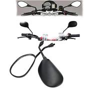 Vista trasera lateral Universal 10mm Motocicleta Eléctrica Bicicleta Espejo Retrovisor Plano Para BMW F800GS F800R F800GT F800ST F800S F700GS F650GS