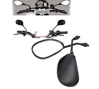 Vista trasera lateral Universal 10mm Motocicleta Eléctrica Bicicleta Retrovisor Espejo Plano Para HONDA PCX125 PCX150 CBR125R CBR150R CB650F CBR650F